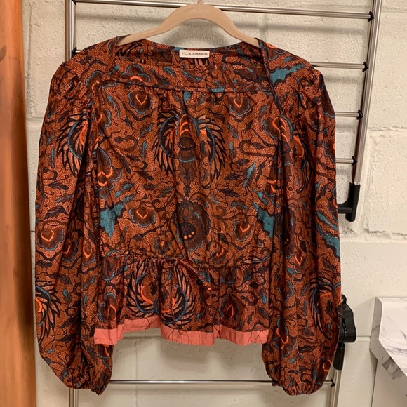 ❤️ Designer Ulla Johnson Mireya blouse - Picture 2 of 7